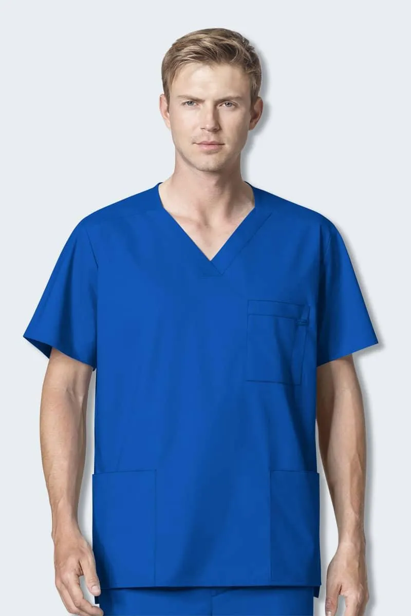 103 WonderWORK Men's Multi-Pocket Scrub Top