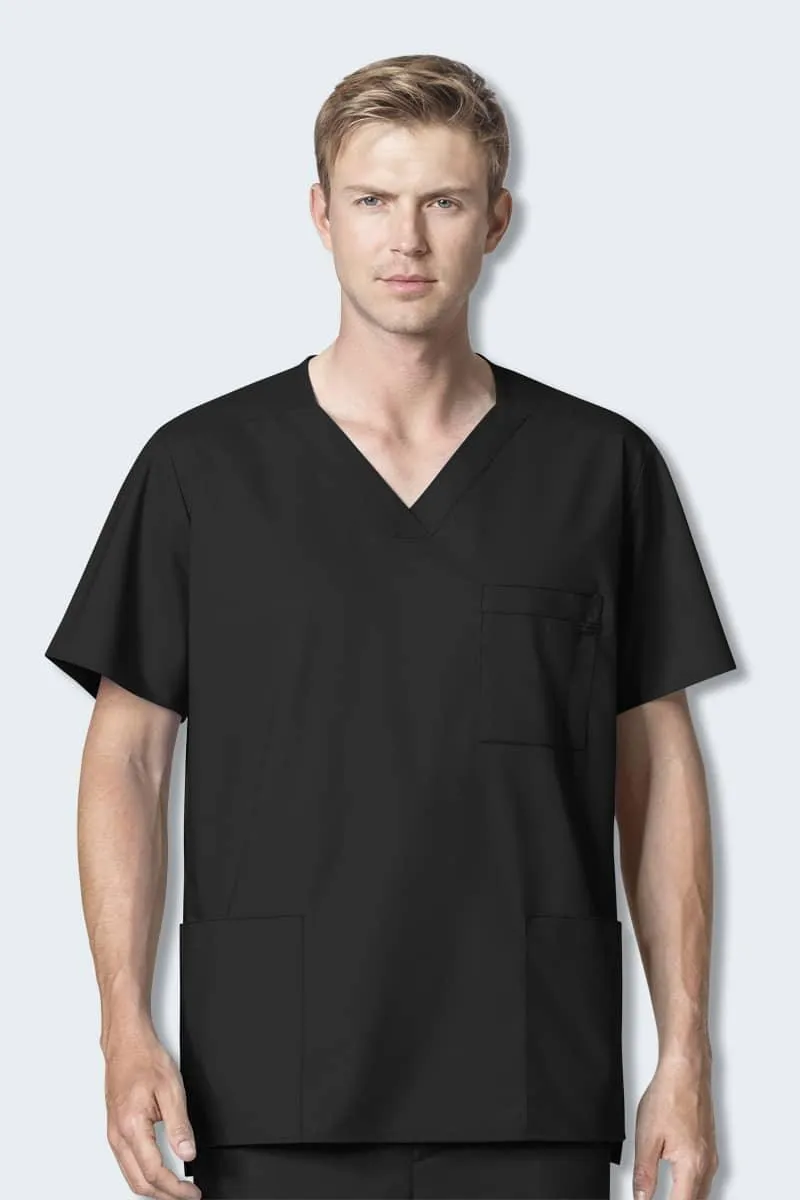 103 WonderWORK Men's Multi-Pocket Scrub Top