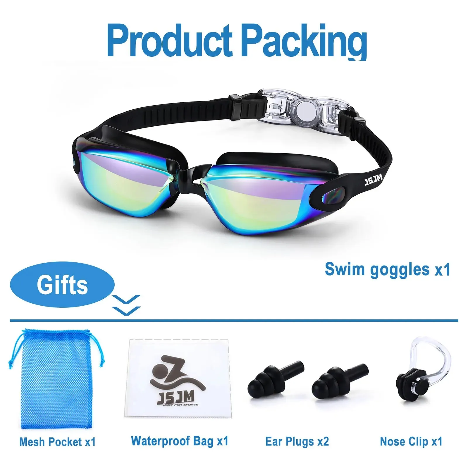 Anti-fog UV Protection Swimming Goggles