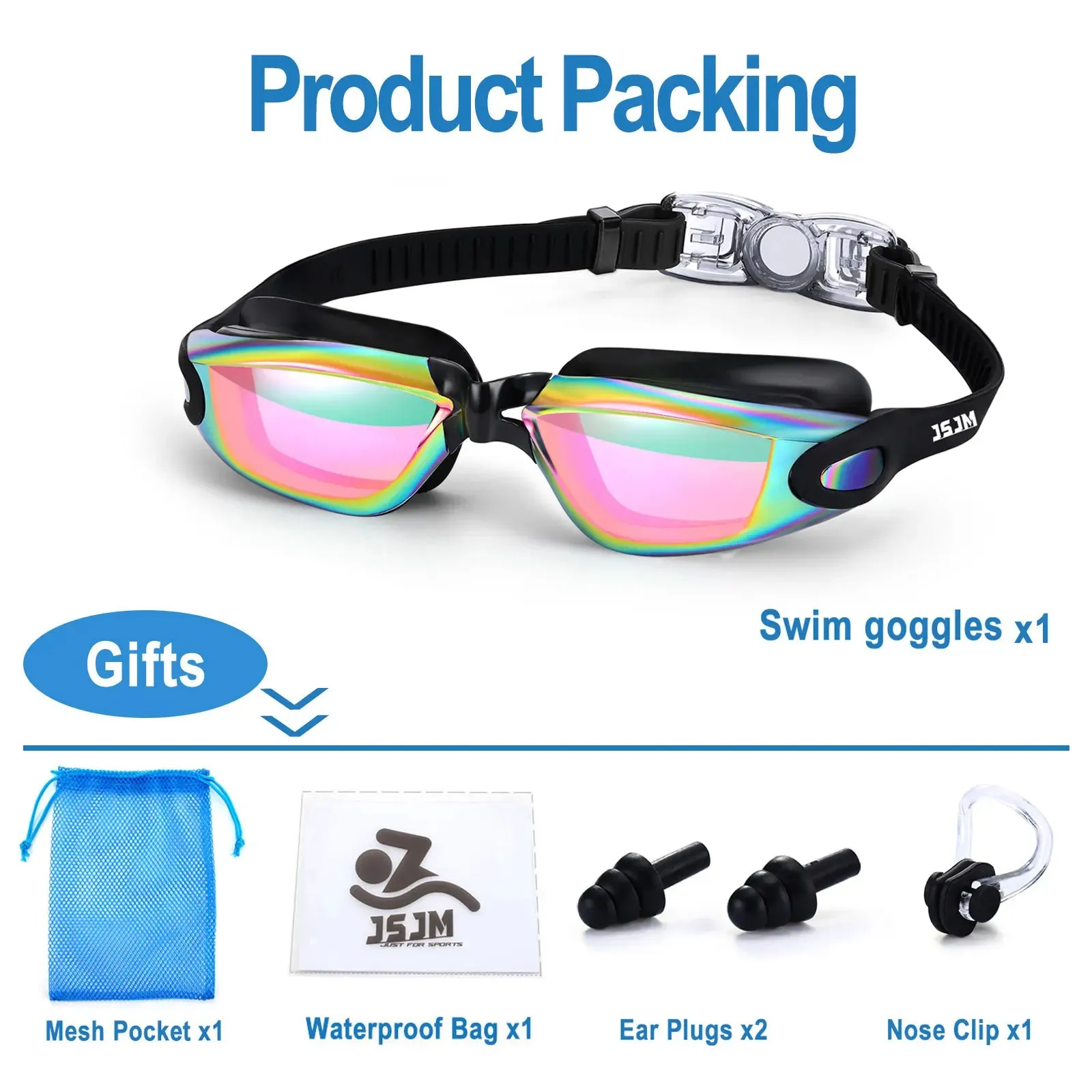 Anti-fog UV Protection Swimming Goggles