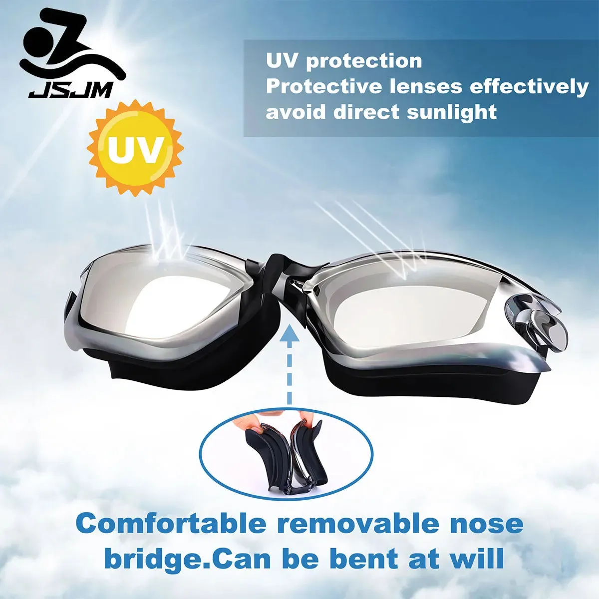 Anti-fog UV Protection Swimming Goggles