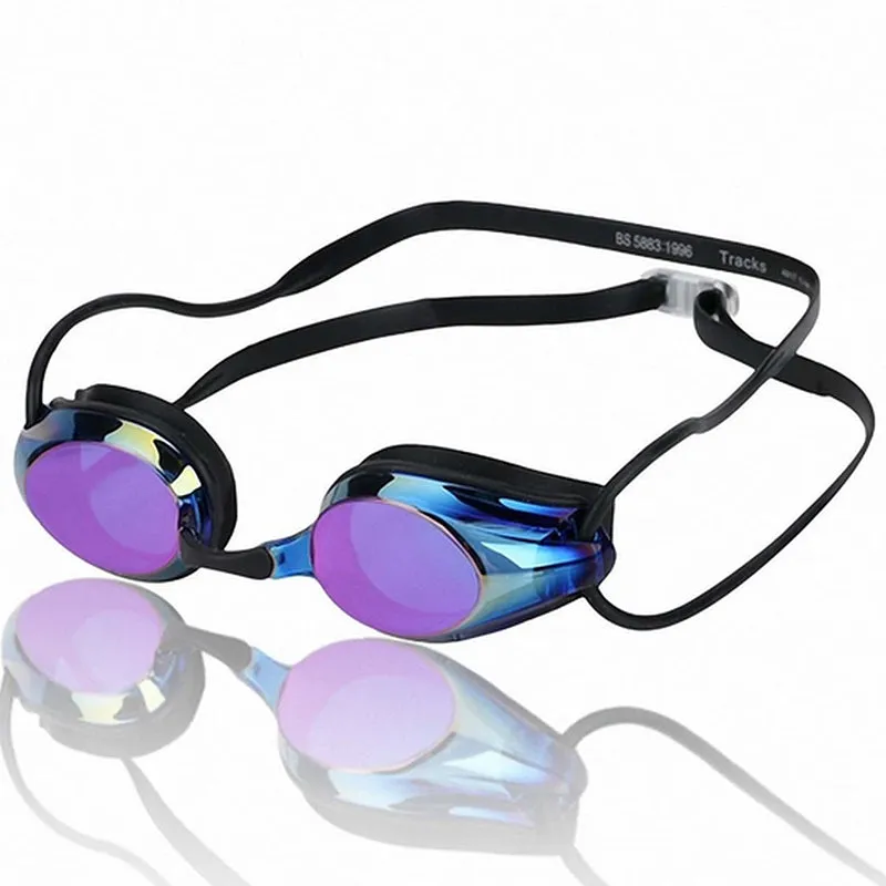 Arena - Tracks Mirror Goggles - Black/Blue Multi/Black C74