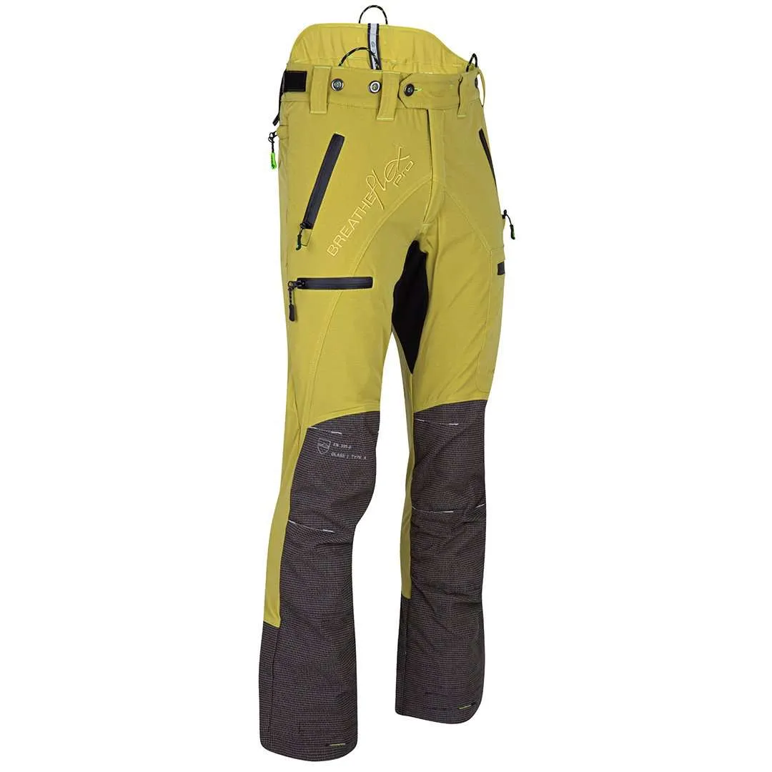 AT4070 Breatheflex Pro Chainsaw Pants Design C Class 1 - Citrine