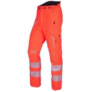 ATHV4010 Breatheflex Chainsaw Pants Design A Class 1 - Hi-Viz Orange