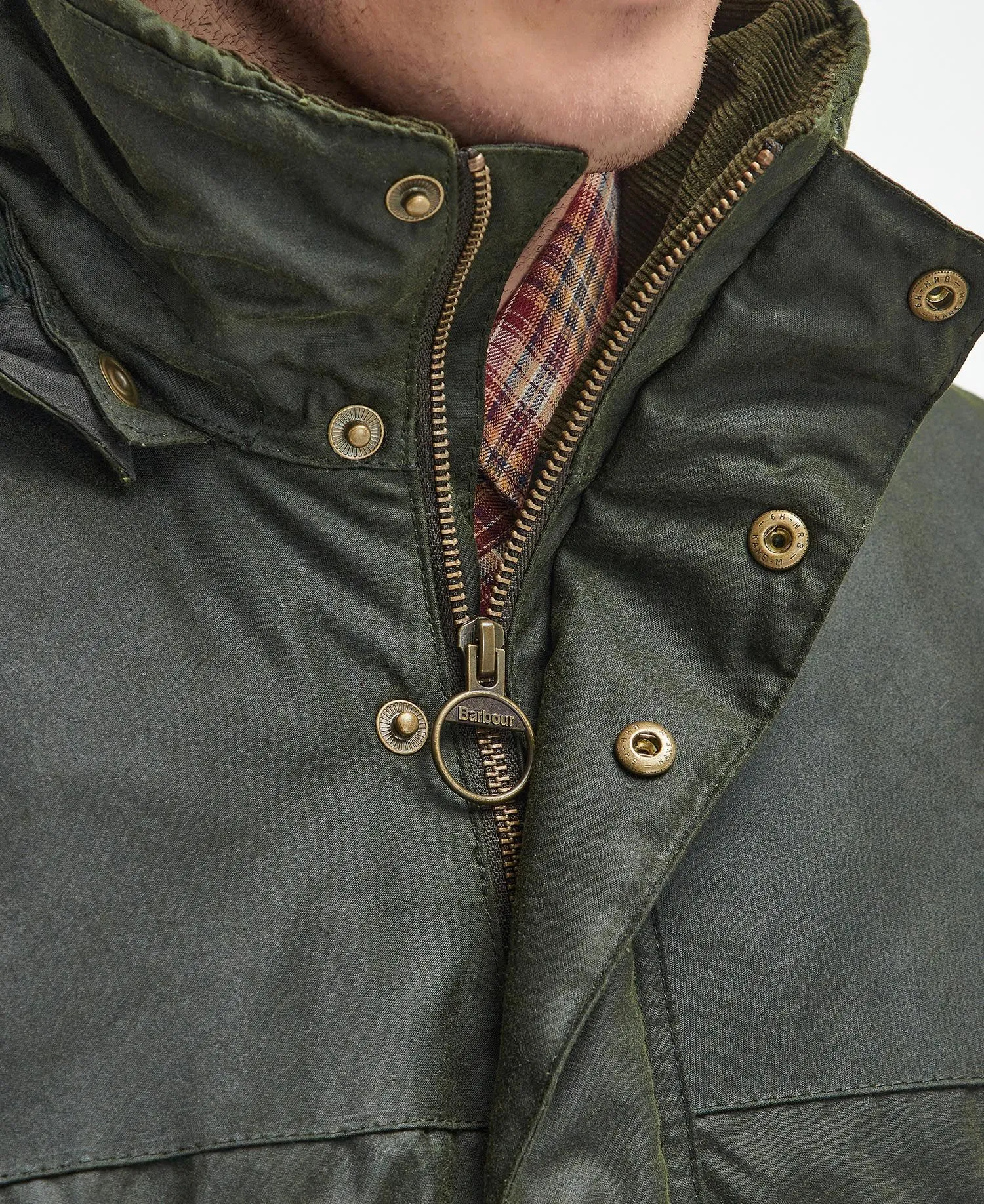 Bleaberry Waxed Jacket - Fern