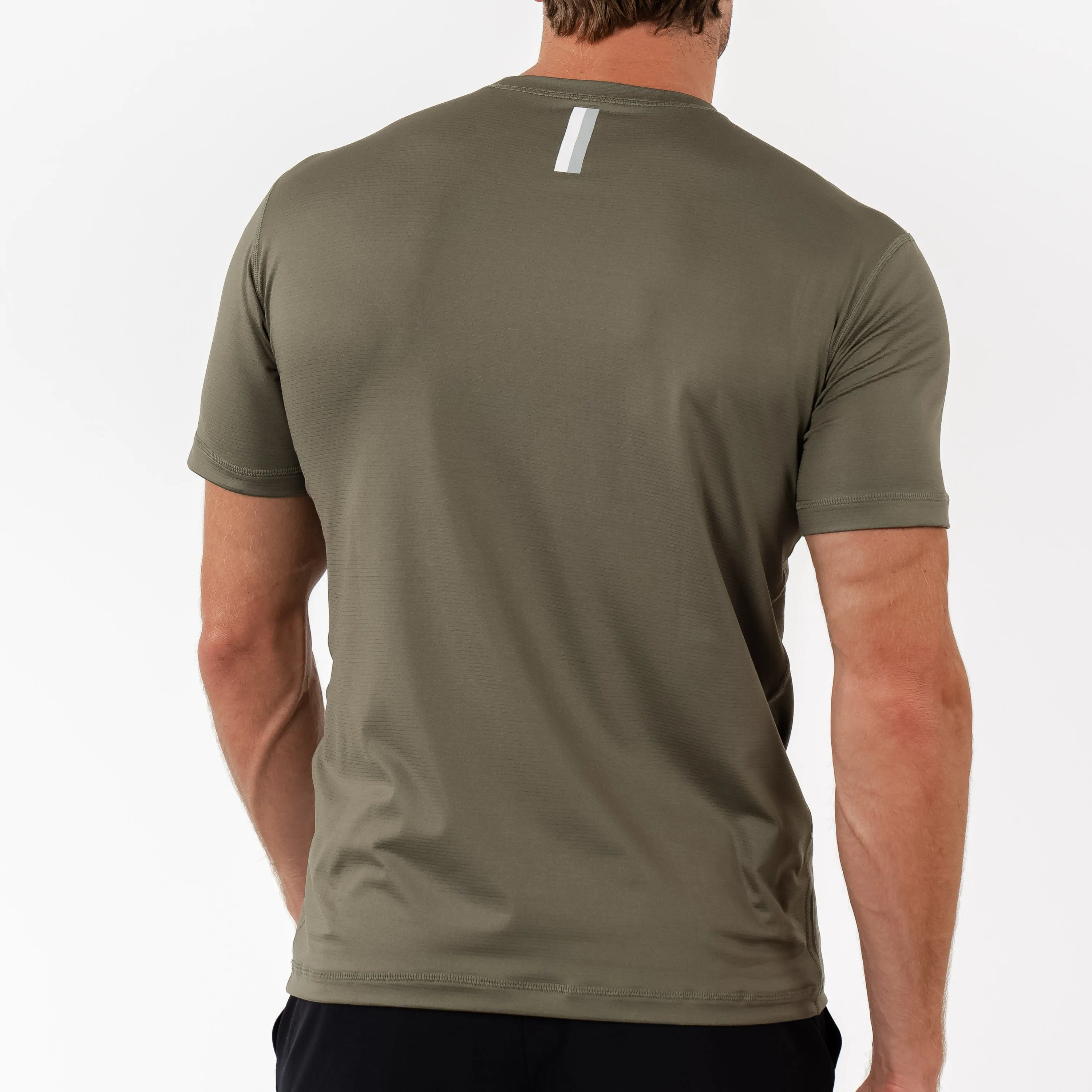 Blitz Tech Tee | Solid - Moss Green