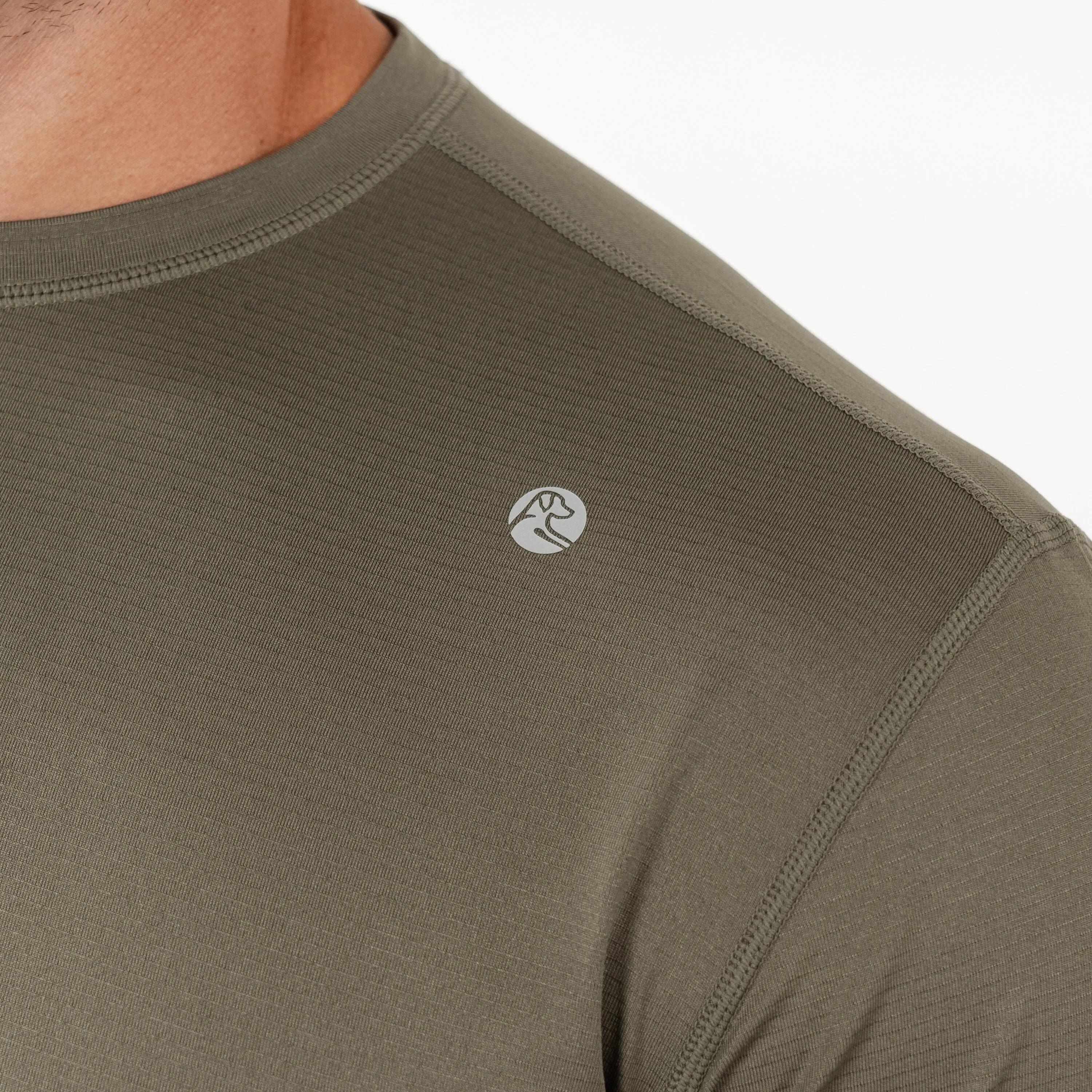 Blitz Tech Tee | Solid - Moss Green