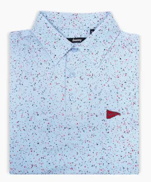 Breezy Performance Polo - USA Splatter