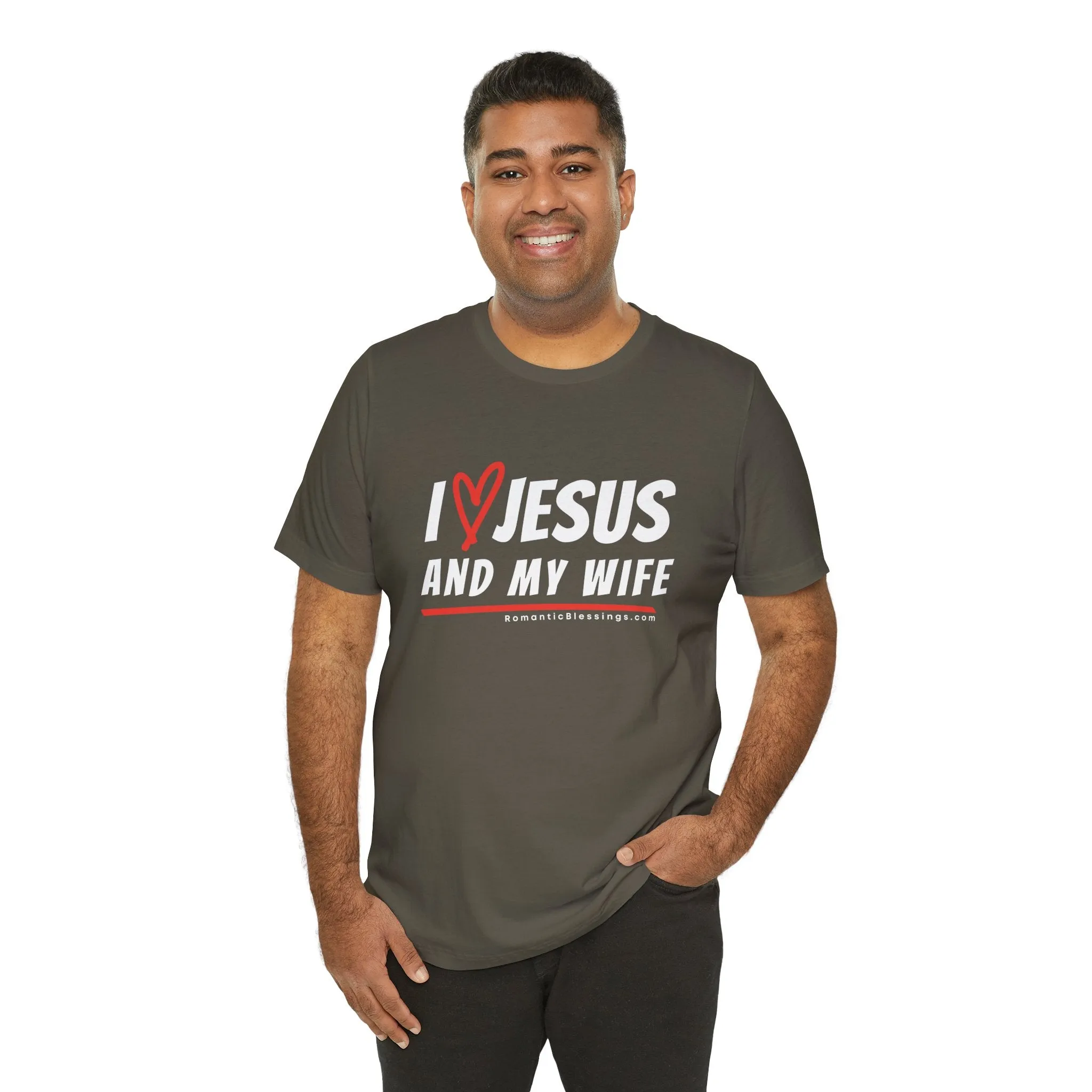 Christian Marriage Message T-Shirt for Husbands