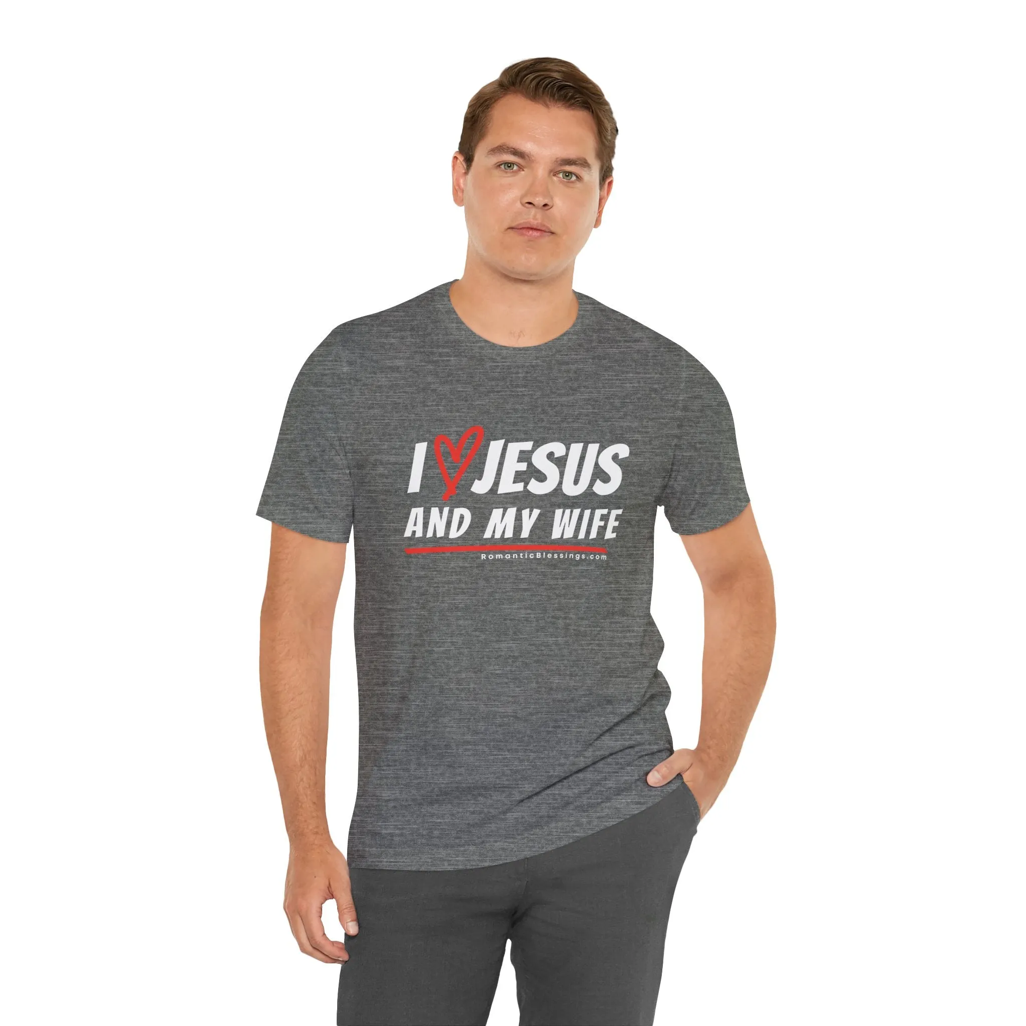 Christian Marriage Message T-Shirt for Husbands