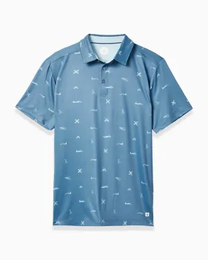 Clubhouse Polo | Blue Outrigger