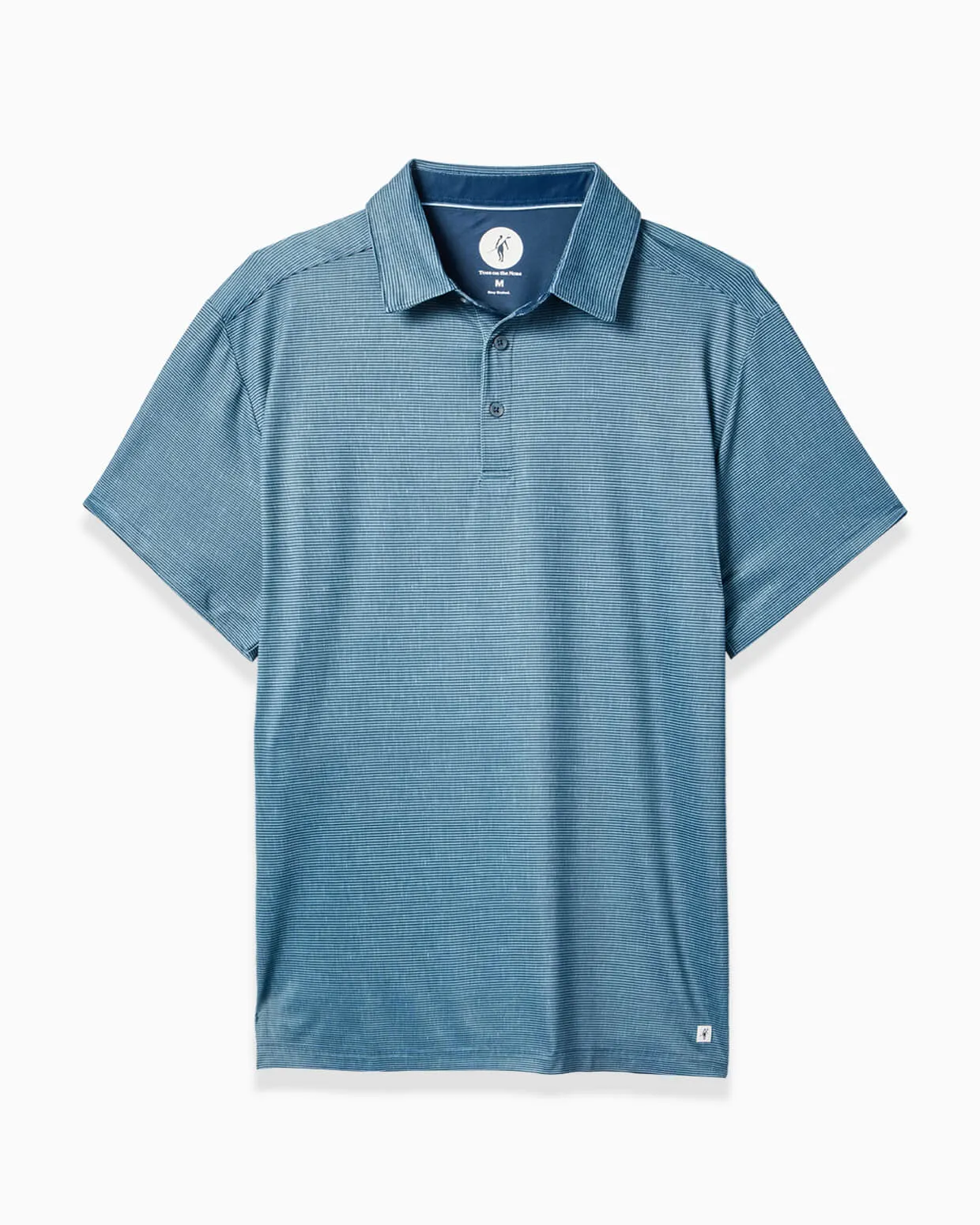 Clubhouse Polo | Navy Pinstripe