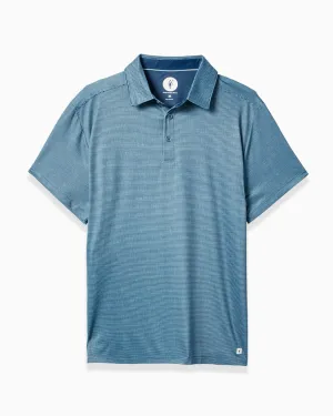 Clubhouse Polo | Navy Pinstripe