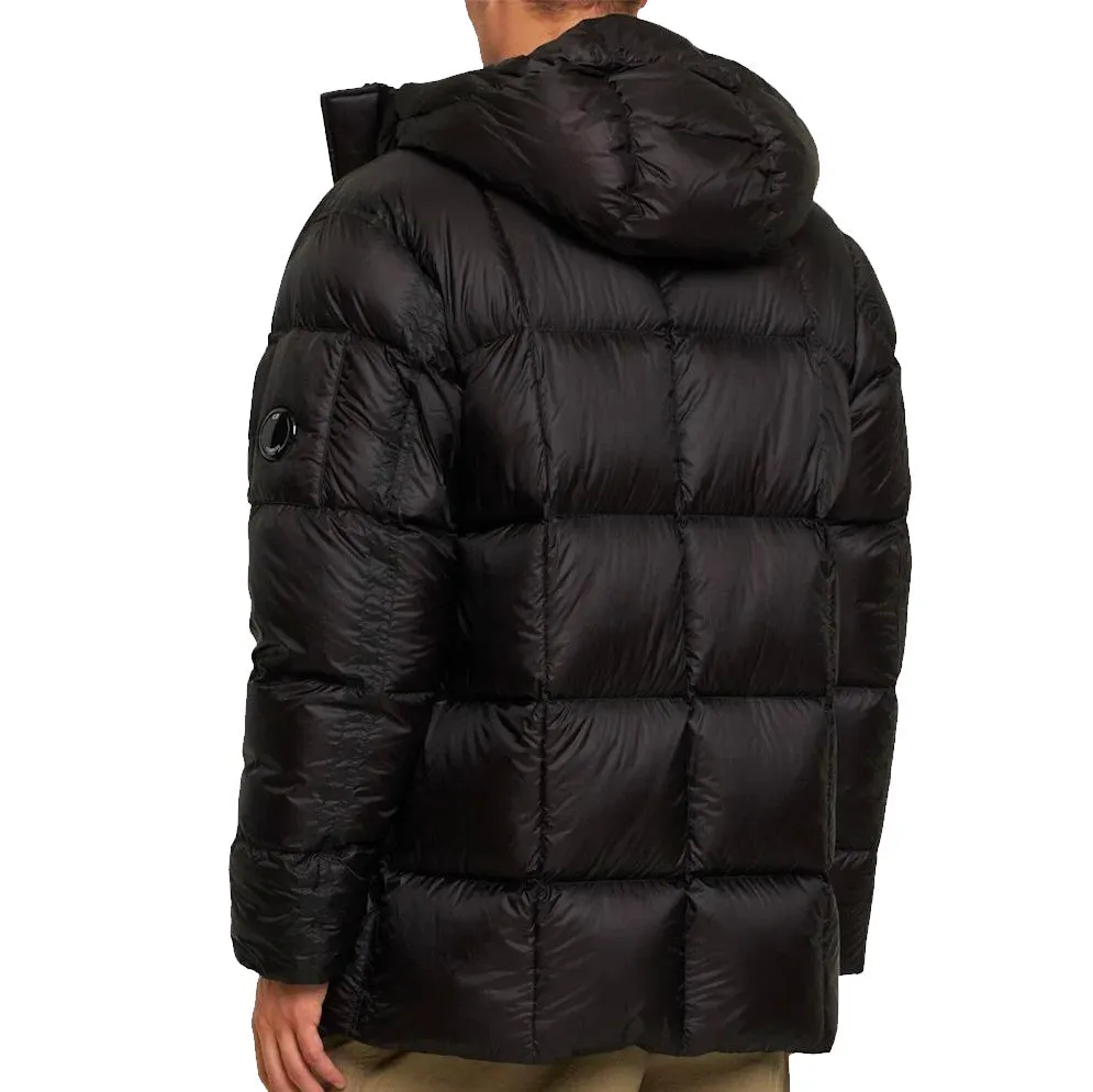 CP Company Black Long DD Shell Lens Jacket