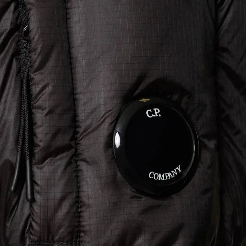 CP Company Black Long DD Shell Lens Jacket