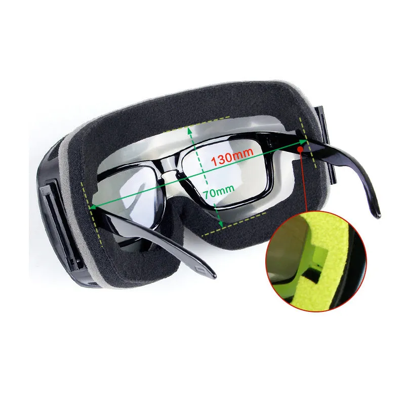 Double Layers UV 400 Protection Anti Fog Ski Goggles