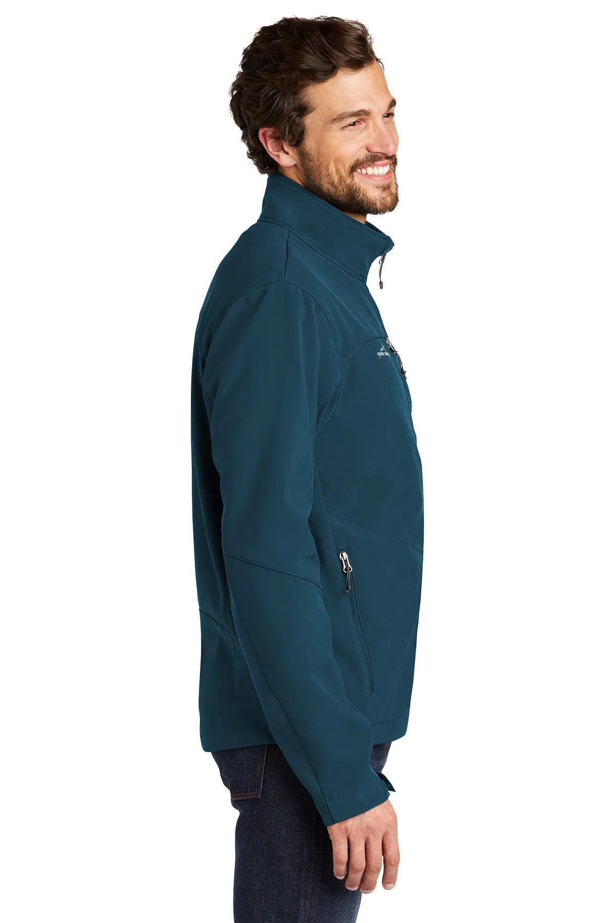 Eddie Bauer Custom Soft Shell Jackets, Dark Adriatic