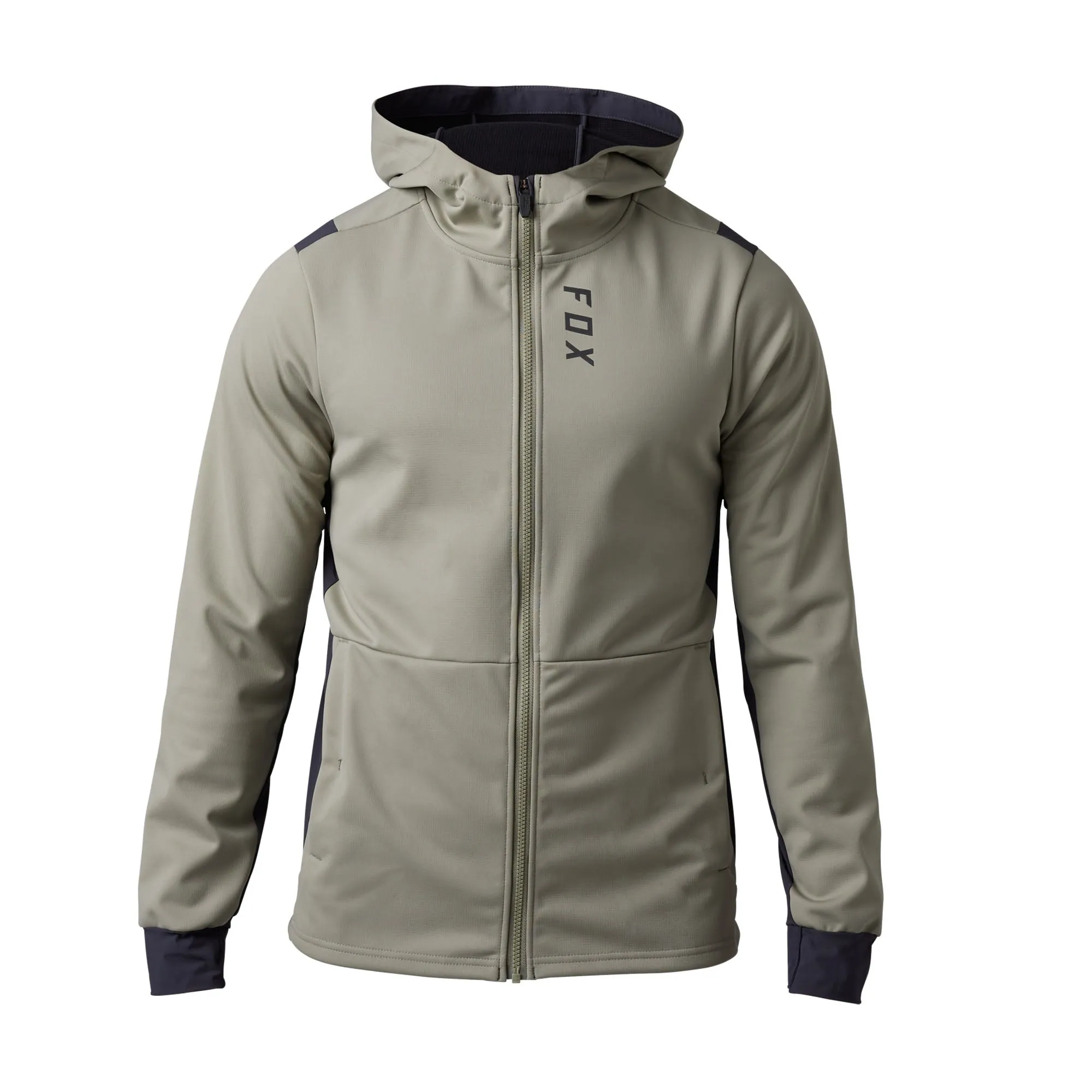 Fox Racing Defend Drive Windblock Zip Offroad Jacket Adobe Brown