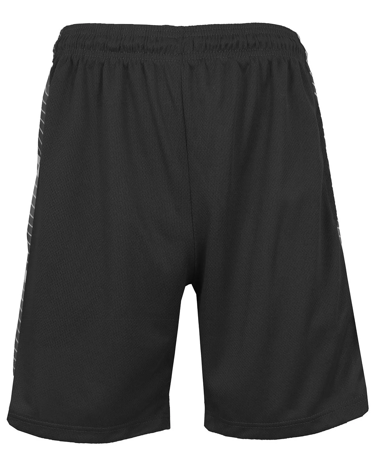 Galaxy By Harvic Men's Moisture-Wicking Mesh Shorts, Black