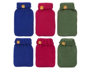 Generise Reusable Hand Warmer with Knitted Cover Single or Double - Random Colour (Blue, Red or Green)