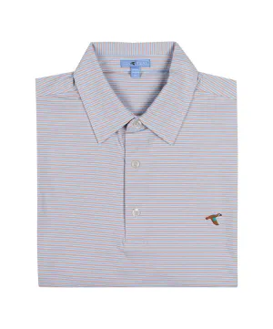 GenTeal - Freeport Stripe Performance Polo