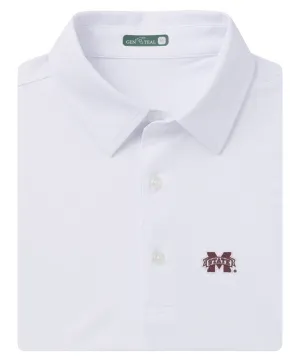 GenTeal - Miss State Solid Performance Polo