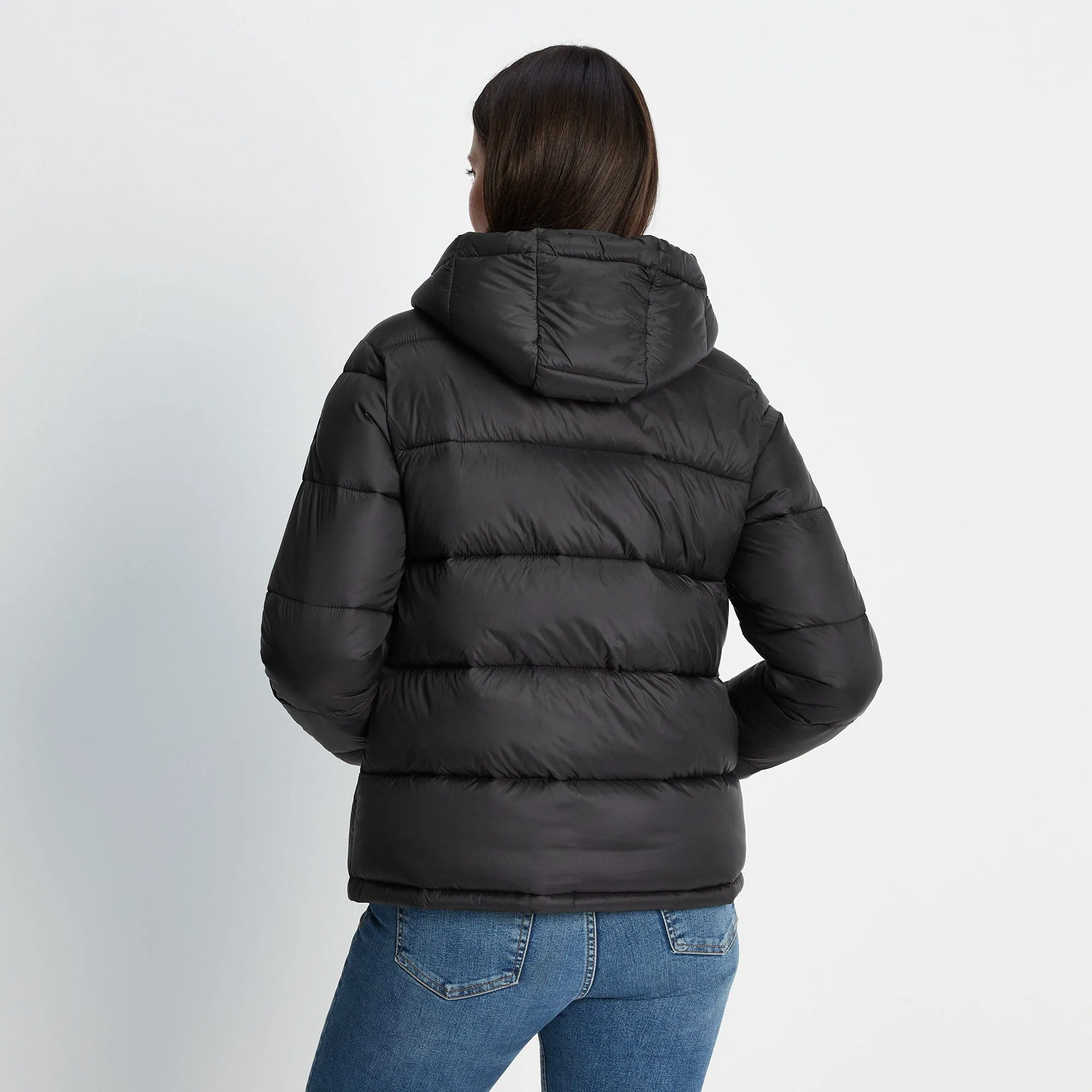 Gilly Womens Short Padded Jacket - Black