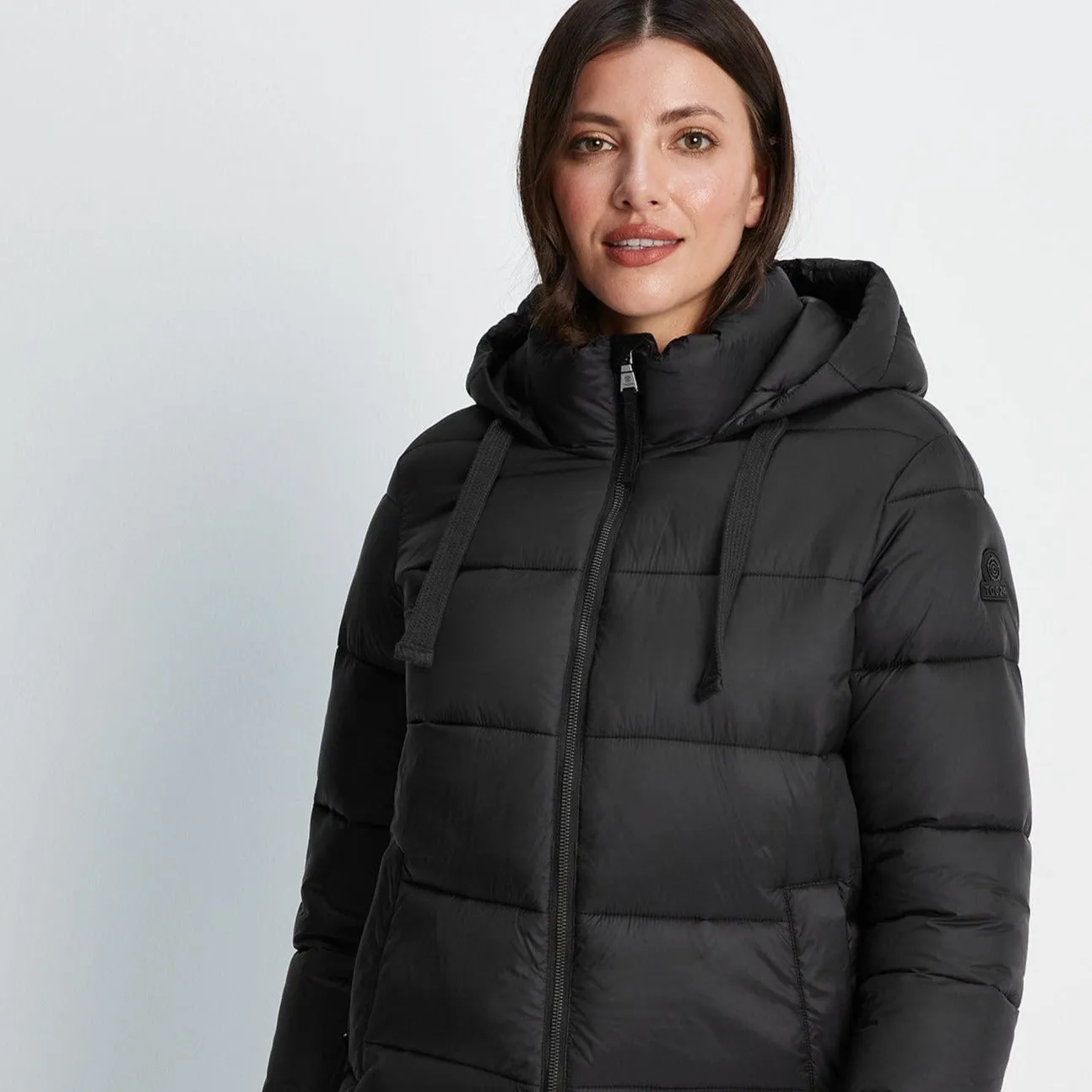 Gilly Womens Short Padded Jacket - Black