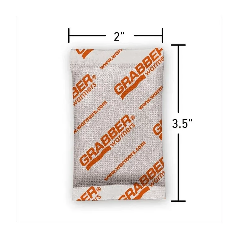 Grabber Ski & Ride Hand Warmers - Long Lasting Natural Odorless Air Activated Warmers - Up to 10 Hours of Heat - 40 Pair Box