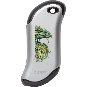 Green Dragon: HeatBank<sup>®</sup> 9s Rechargeable Hand Warmer