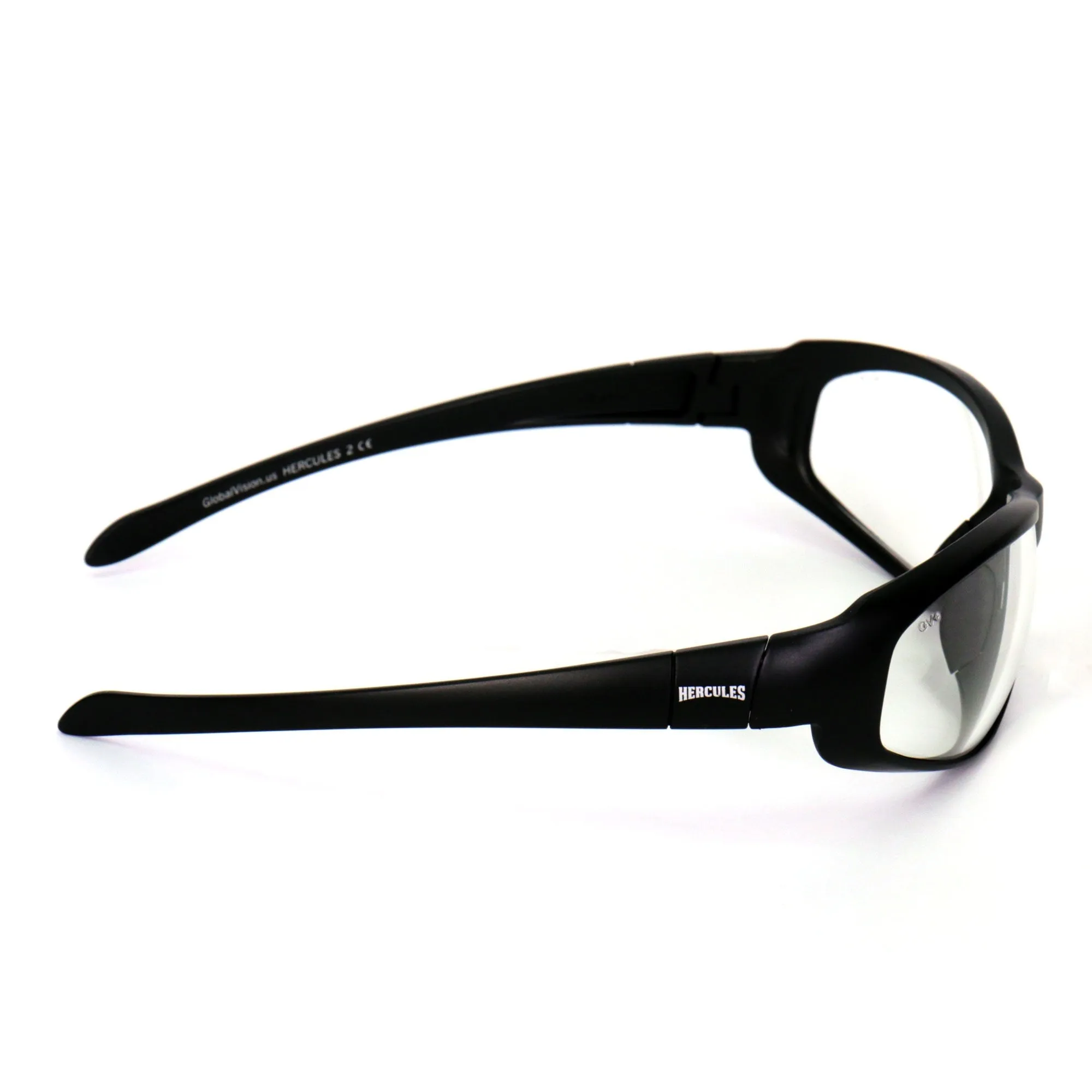 Hot Leathers Safety Hercs Safety Glasses - Clear Lenses