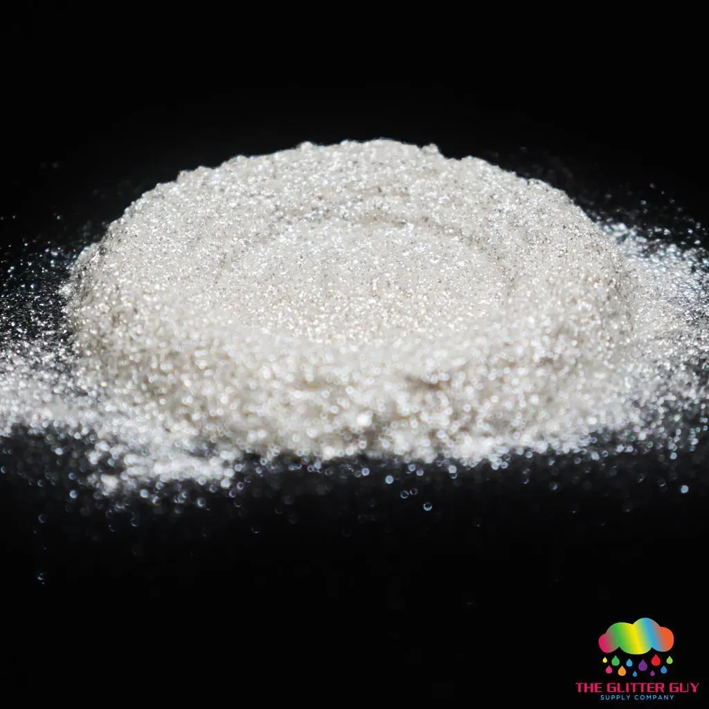 Iridescent Series Mica Powder - Ultra Sparkle White