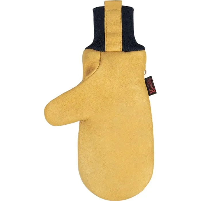 Kinco 1927KWT Lined Premium Grain Pigskin Palm Mitt with Knit Wrist