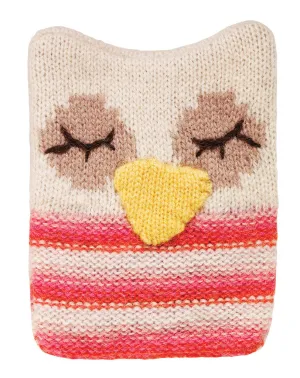 Knitted Hand Warmers Owl