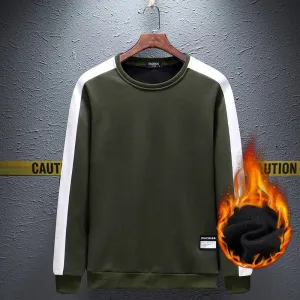 Long Sleeve Solid Color T Shirt Men