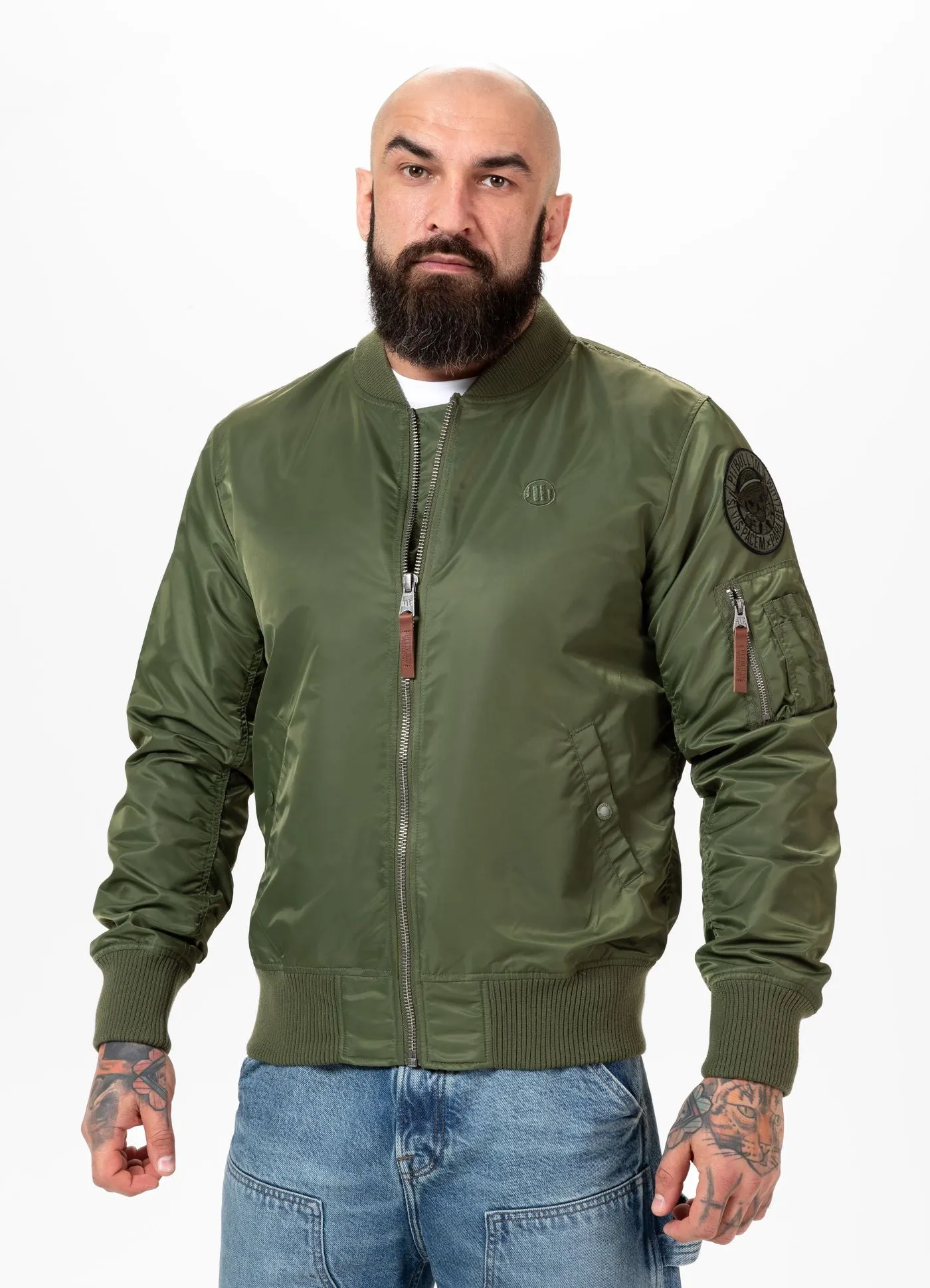 Men's transitional jacket MA-1 Logo