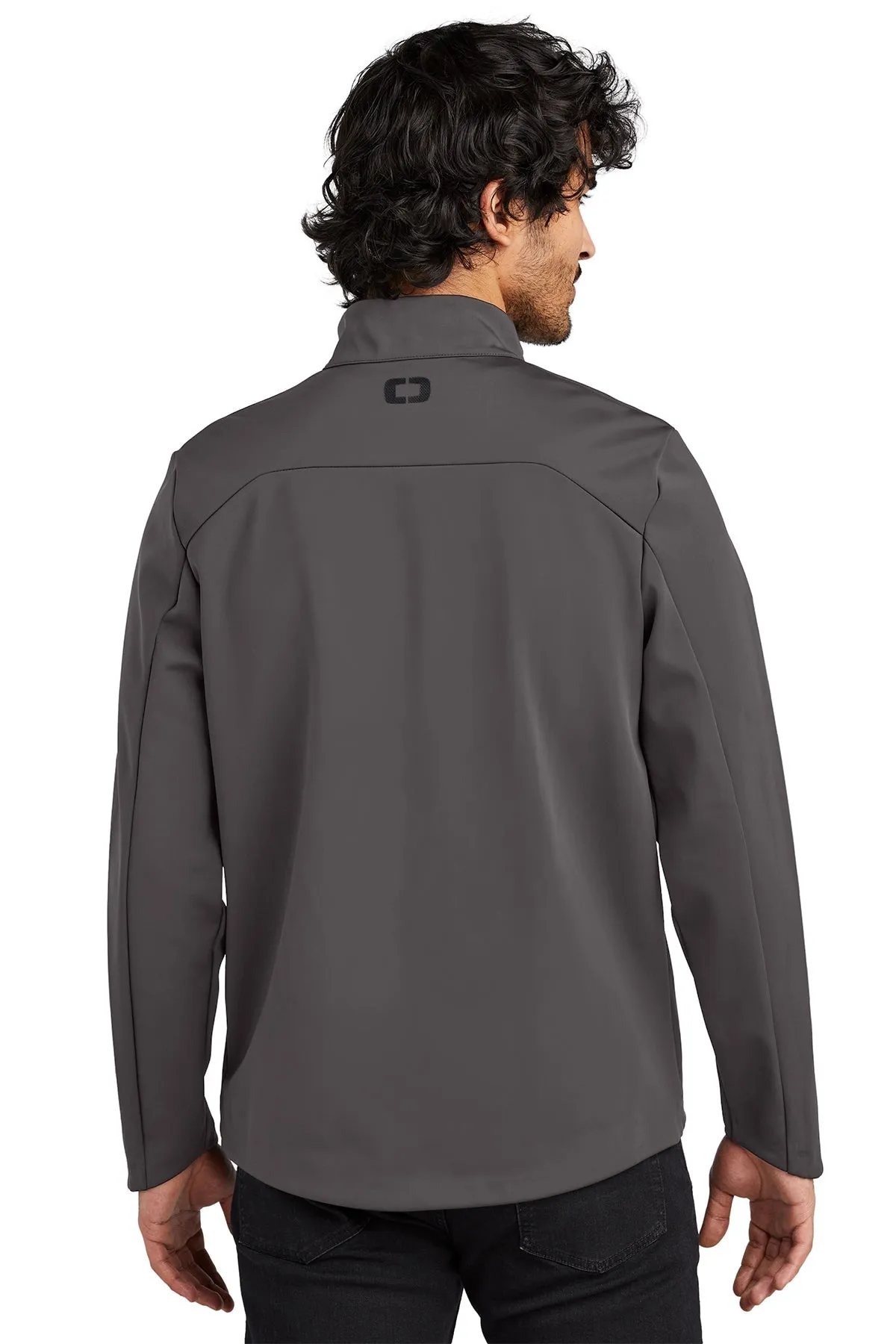 OGIO Exaction Custom Soft Shell Jackets, Tarmac Grey