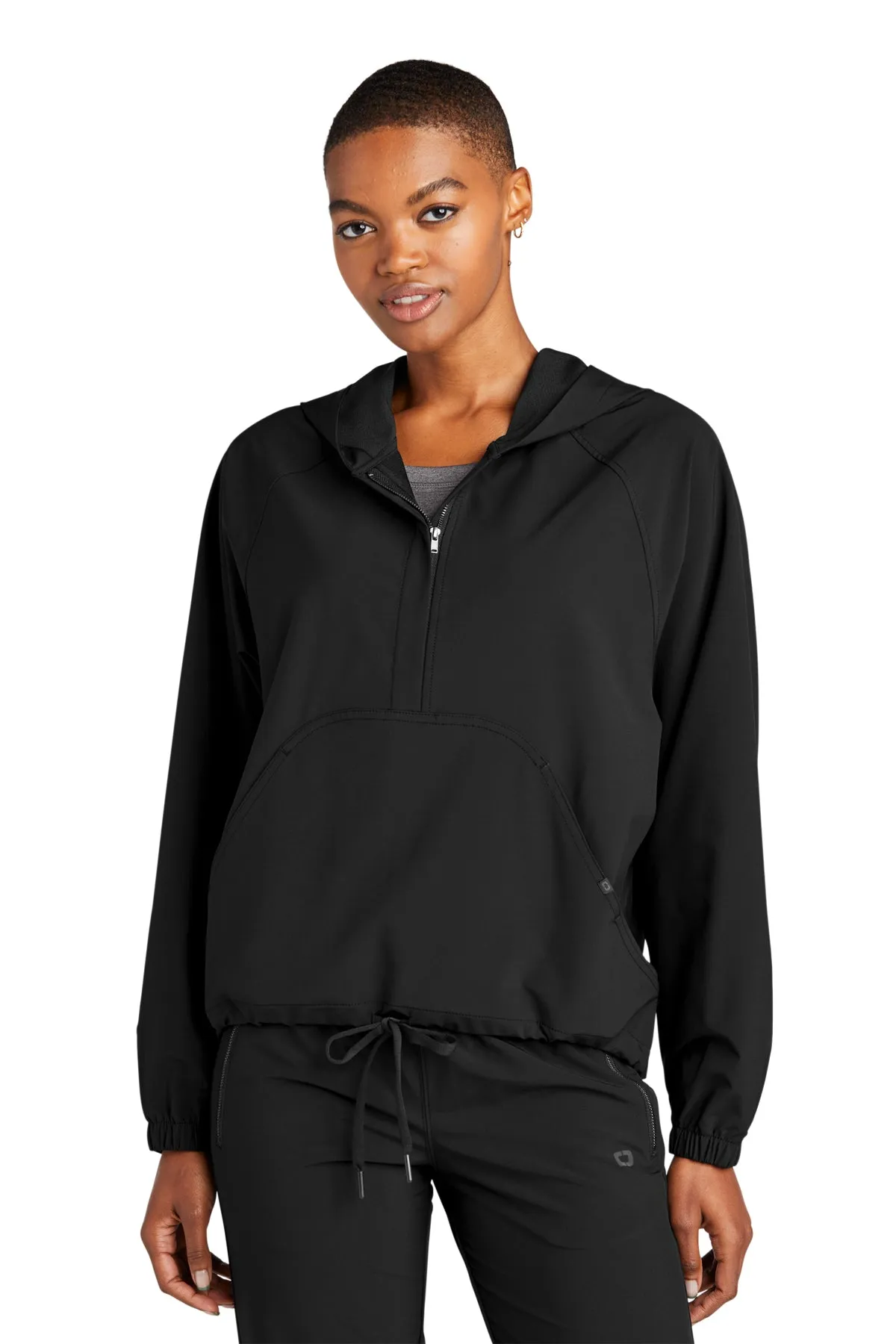 OGIO Ladies Connection Custom Anorak Jackets, Blacktop