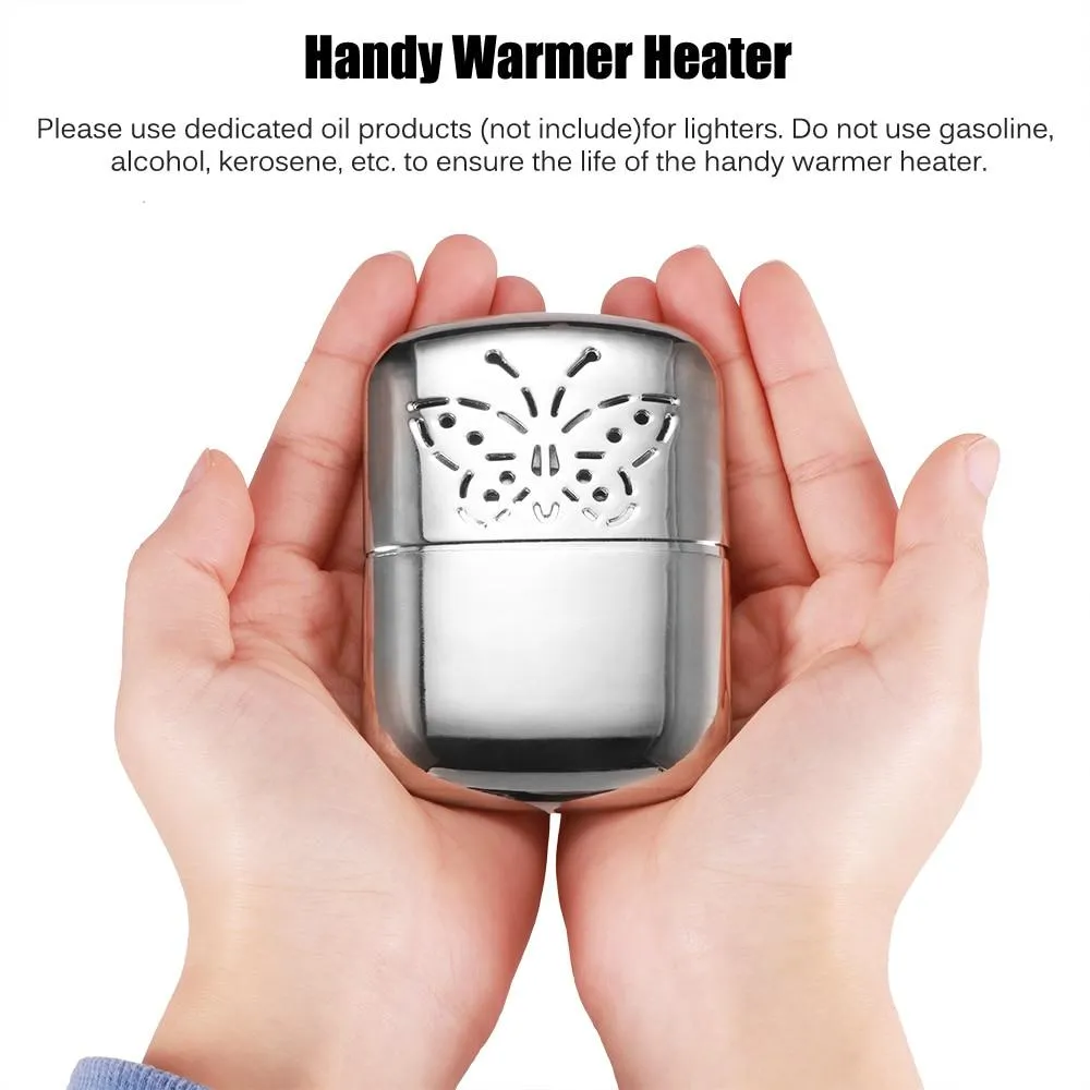 Pocket Zinc Alloy Ultralight High Heat Hand Warmer