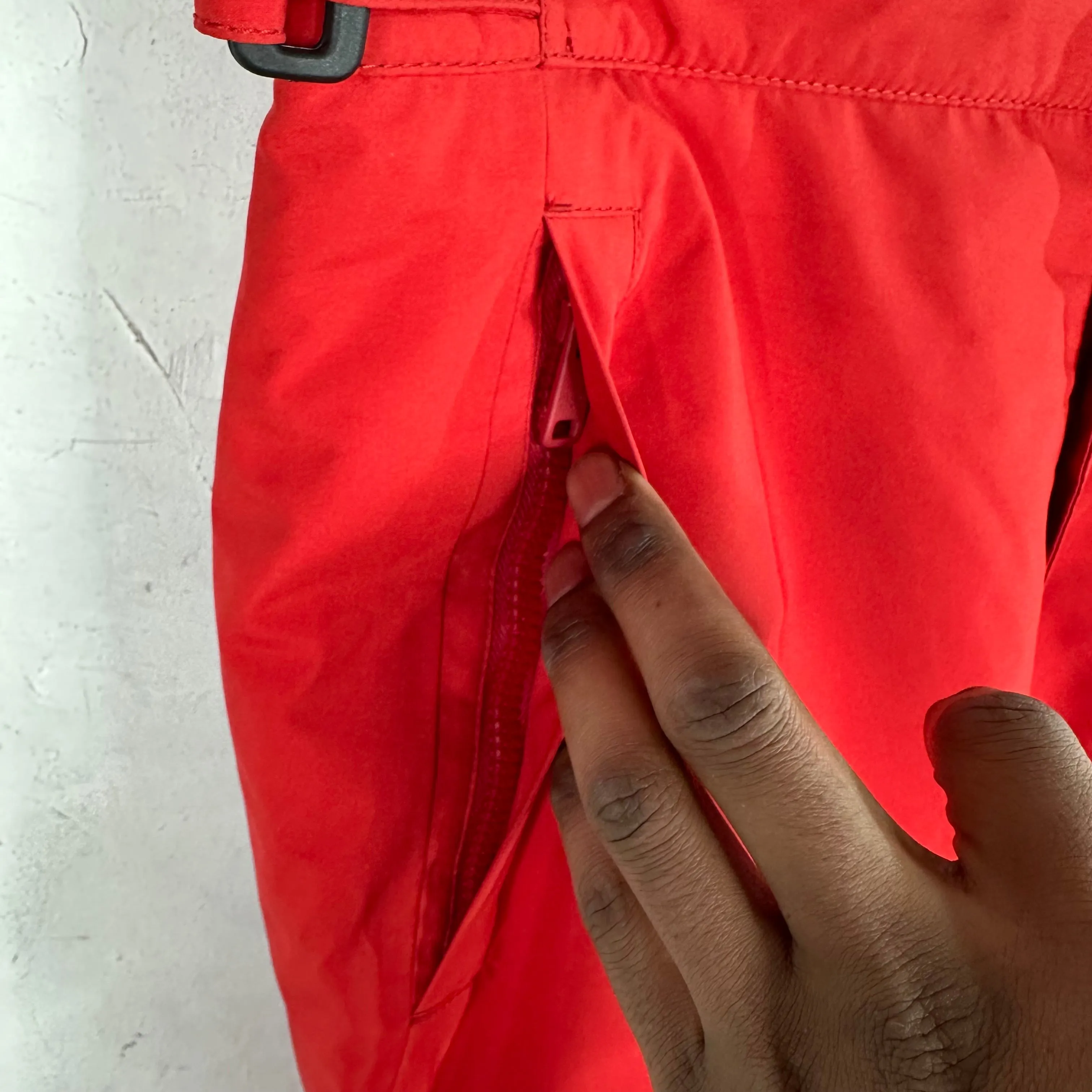 PRADA Red Insulated Ski Trousers