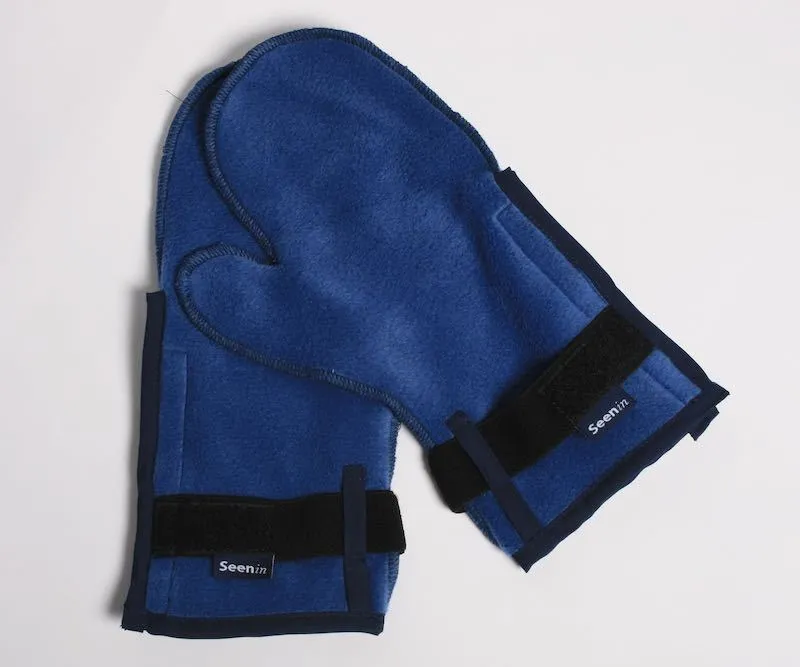 Fleece Mittens with Side Opening