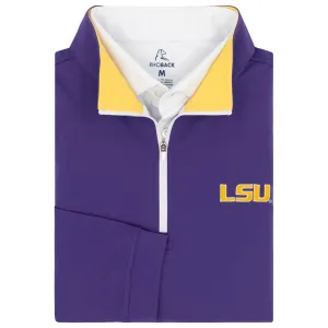 Solid Collegiate Q-Zip - LSU | Solid - Reauxback Purple - LSU - 1