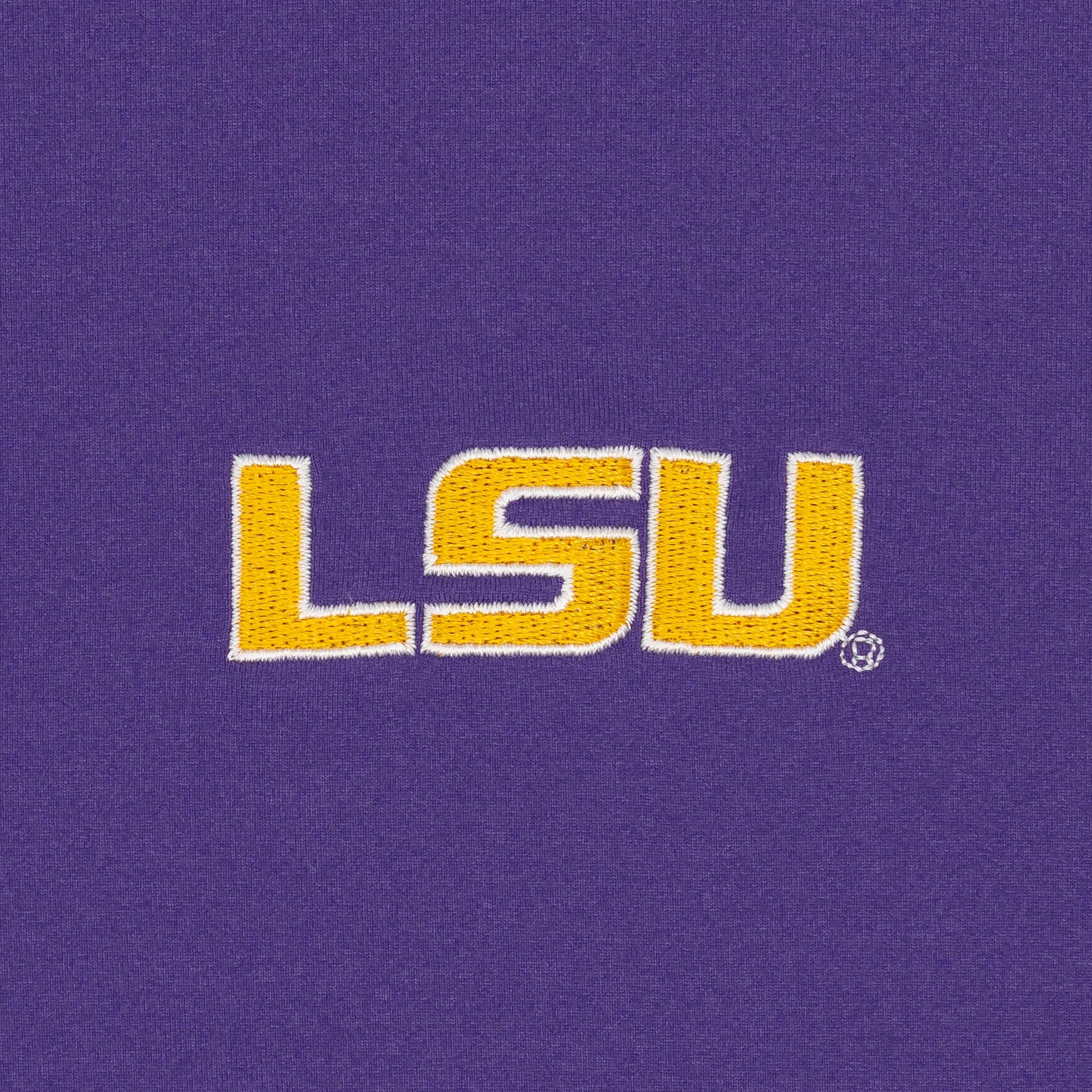 Solid Collegiate Q-Zip - LSU | Solid - Reauxback Purple - LSU - 1