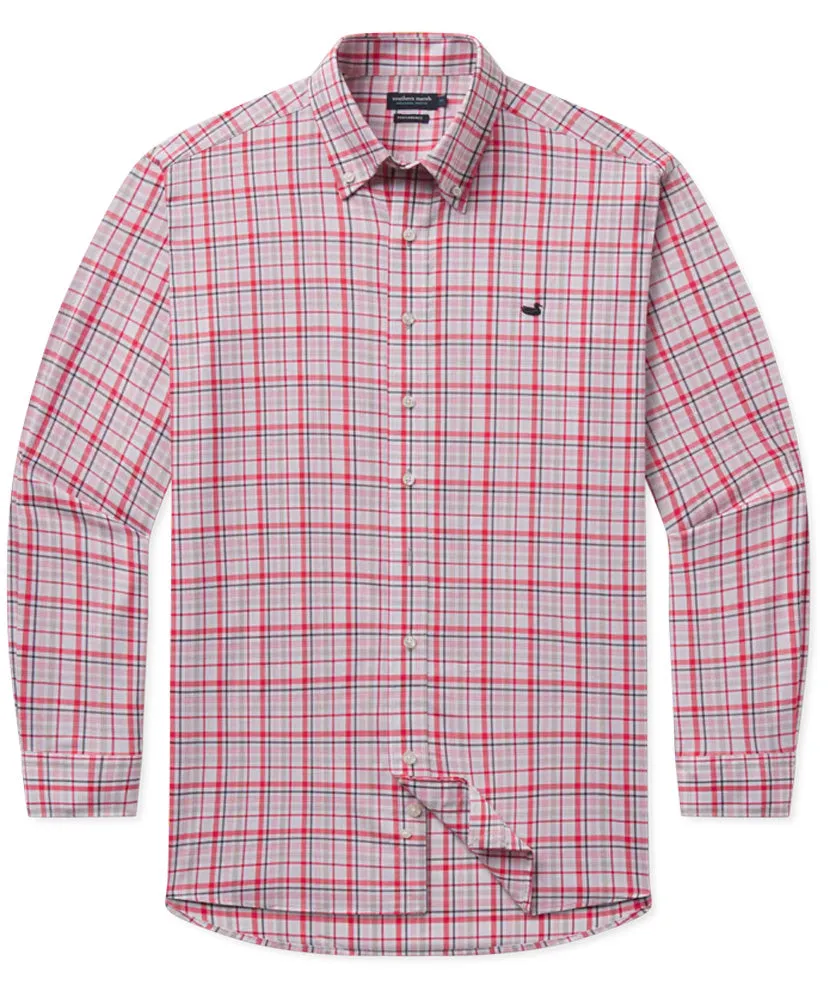 Southern Marsh - Van Buren Performance Grid Dress Shirt