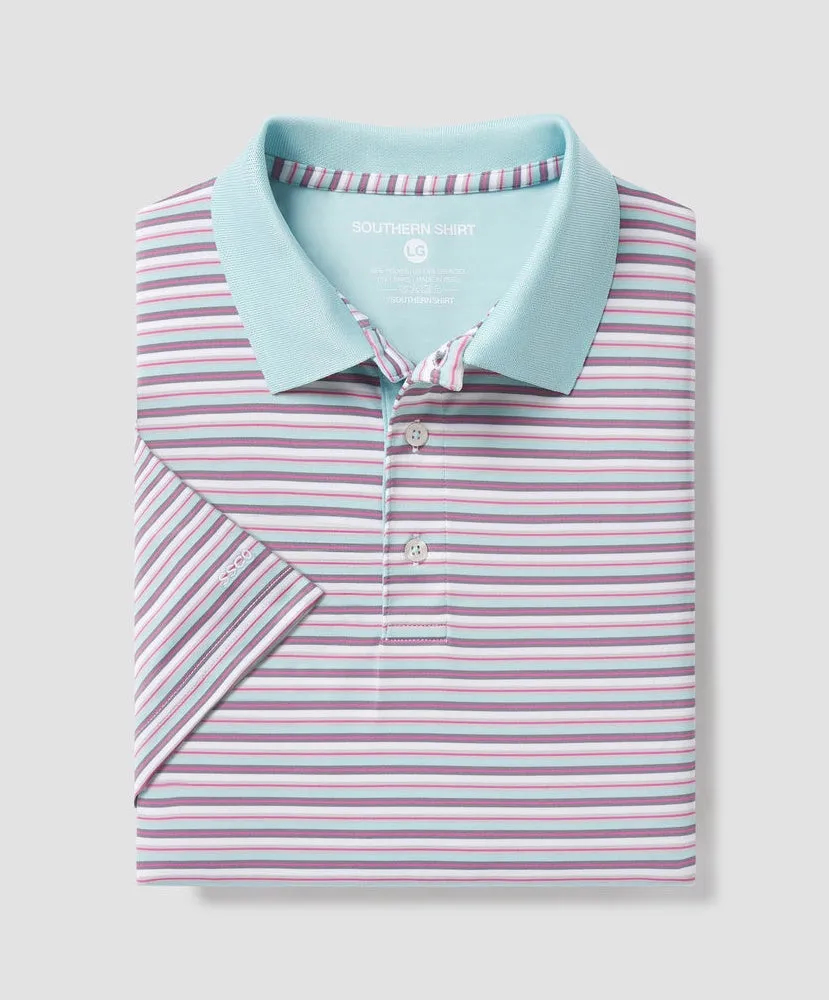 Southern Shirt Co - Cabana Stripe Polo