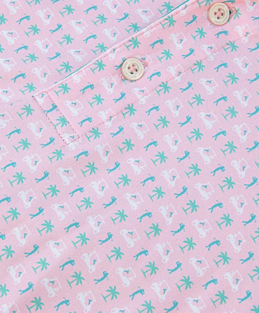 Southern Shirt Co - Par Fore Printed Polo