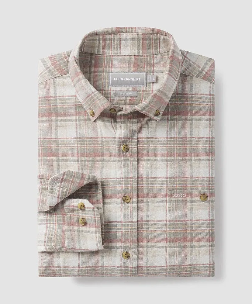 Southern Shirt Co - Redwood Flannel LS