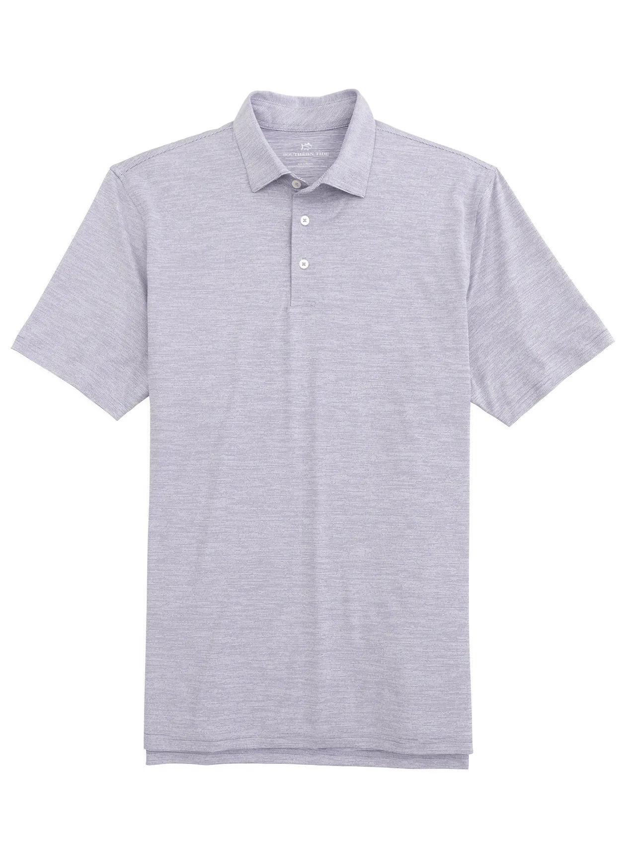 Southern Tide Space Dye Gameday Polo Regal Purple