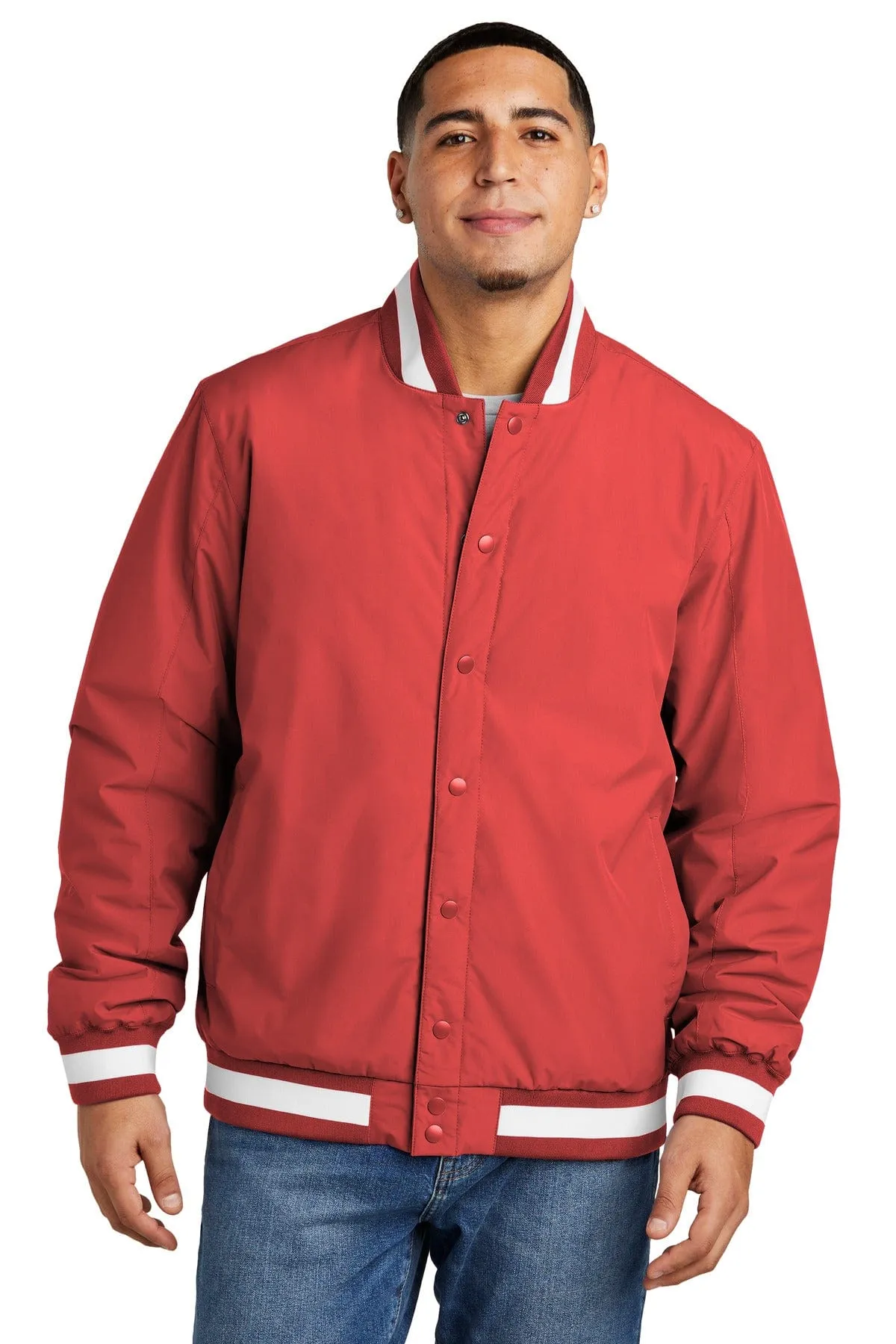 Sport-Tek JST58: Insulated Varsity Jacket