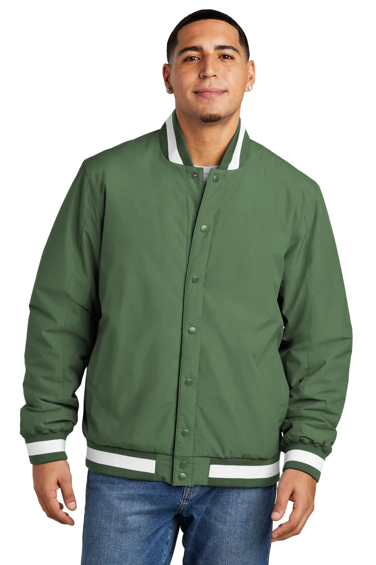 Sport-Tek JST58: Insulated Varsity Jacket